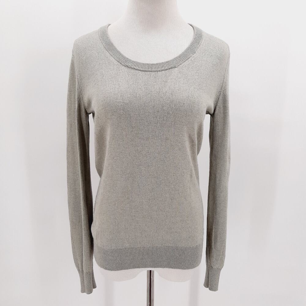 Moda International Pullover Silk Cashmere Sweater sage Green